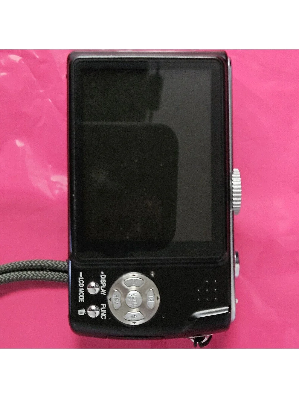 Panasonic LUMIX DMC-TZ3 7.2MP Digital Camera Black- FOR PARTS ONLY NOT WORKING